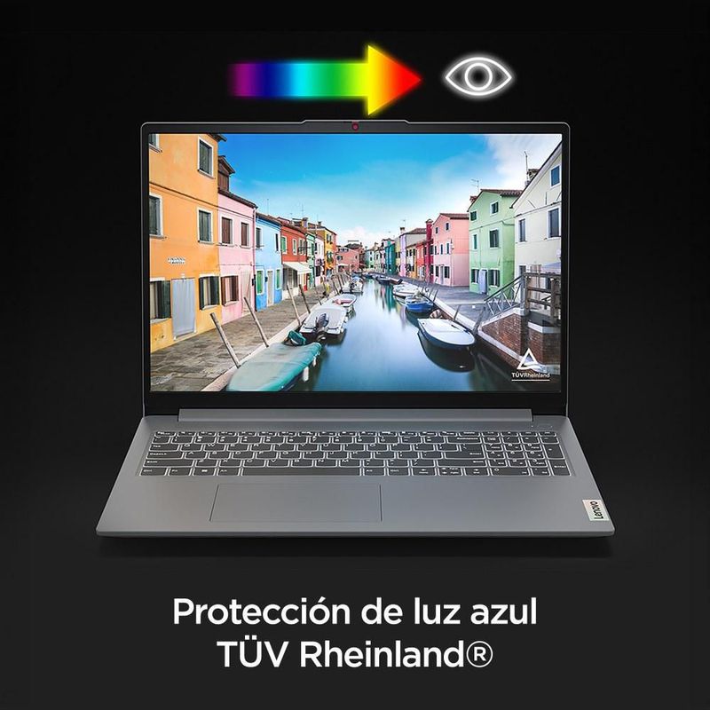 Laptop Lenovo IdeaPad Slim AMD Ryzen5 8GB RAM 512GB SSD Gris