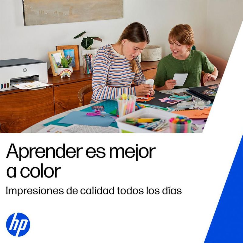 Impresora Multifuncional HP Smart Tank 580