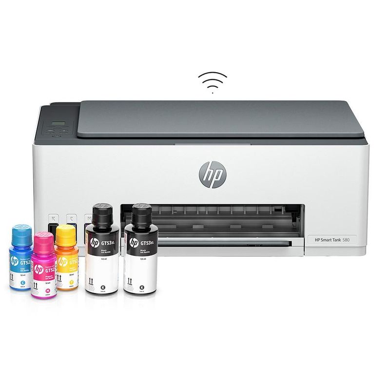 Impresora Multifuncional HP Smart Tank 580