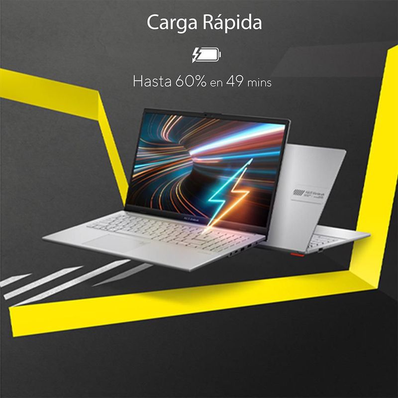 Laptop Asus Vivobook Go 15 AMD Ryzen5 8GB RAM 512GB SSD Mixed Black