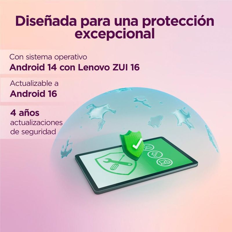 Tablet Lenovo Tab 10.1" WUXGA, 4GB RAM 128GB eMMc+ Folio Case