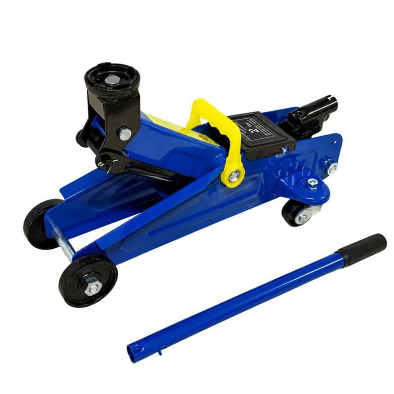 Gato Hidráulico Patin Hawkman 2 Ton Ruedas 360° Altura 11.5-30 cm Asa Removible