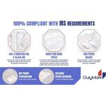 Formularios W-2C Dutymark de 4 partes – paquete de 25