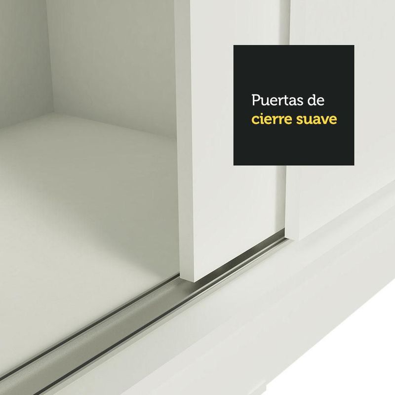Ropero closet madesa reno 3 puertas 2 espejos bb 1