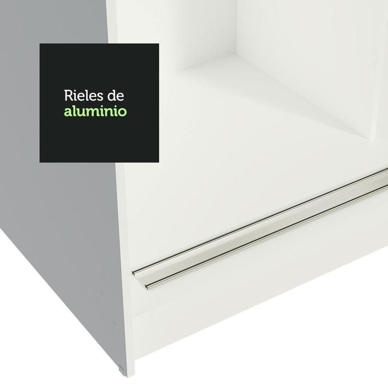 Ropero closet madesa reno 3 puertas 2 espejos bb 1