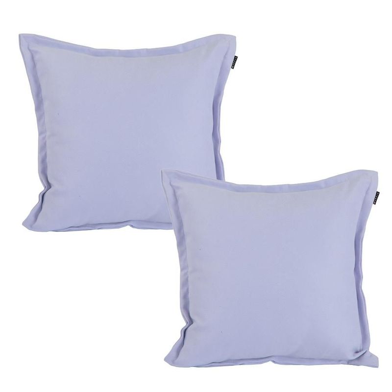 Set de 3 Cojines Kappa Delta (2 Cuadrados + 1 Rectangular) Dicasa Lila CDZ
