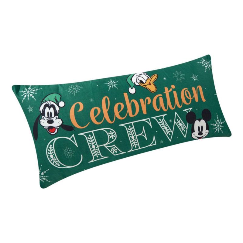Almohada Súper Jumbo Mickey Navidad Crew