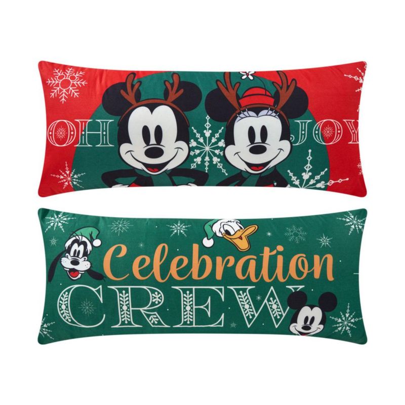 Almohada Súper Jumbo Mickey Navidad Crew