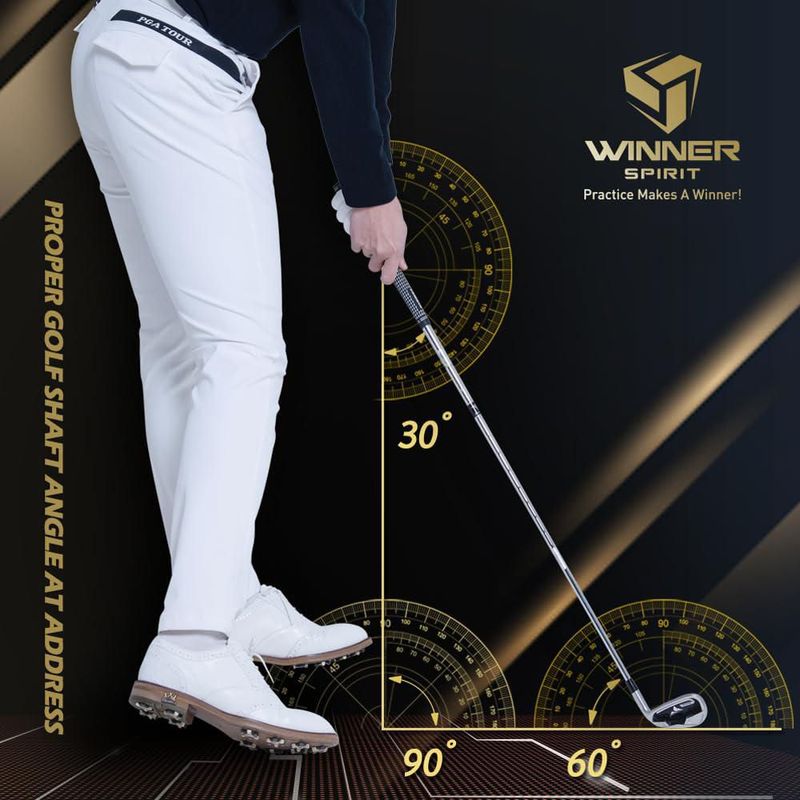 WINNER SPIRIT Guante de Golf de Entrenamiento Miracle Grip Tipo Suave Hombre S