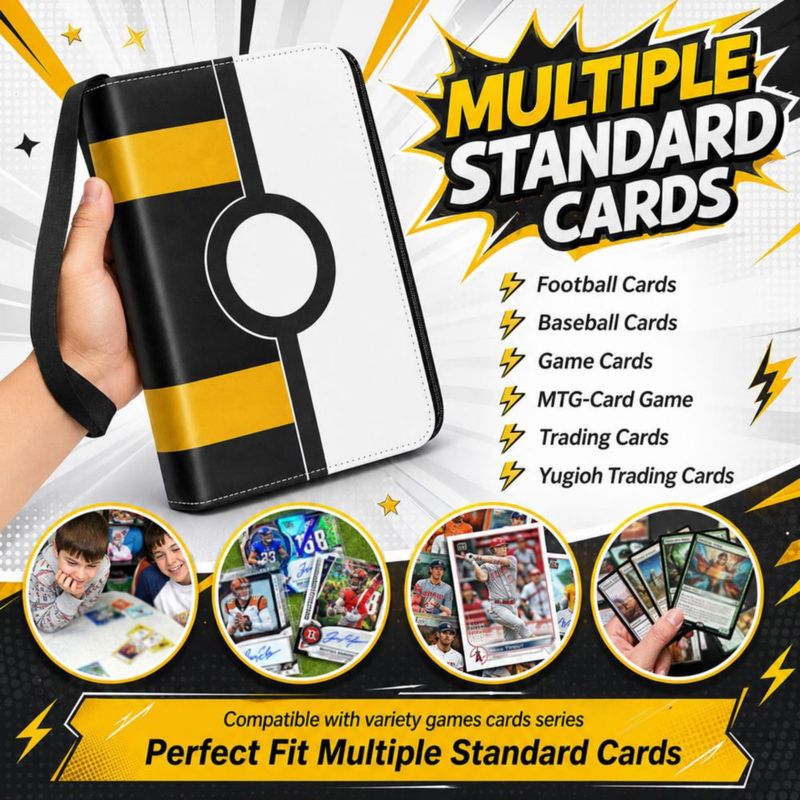 Carpeta de cartas GANDATA 4 bolsillos 400 cartas