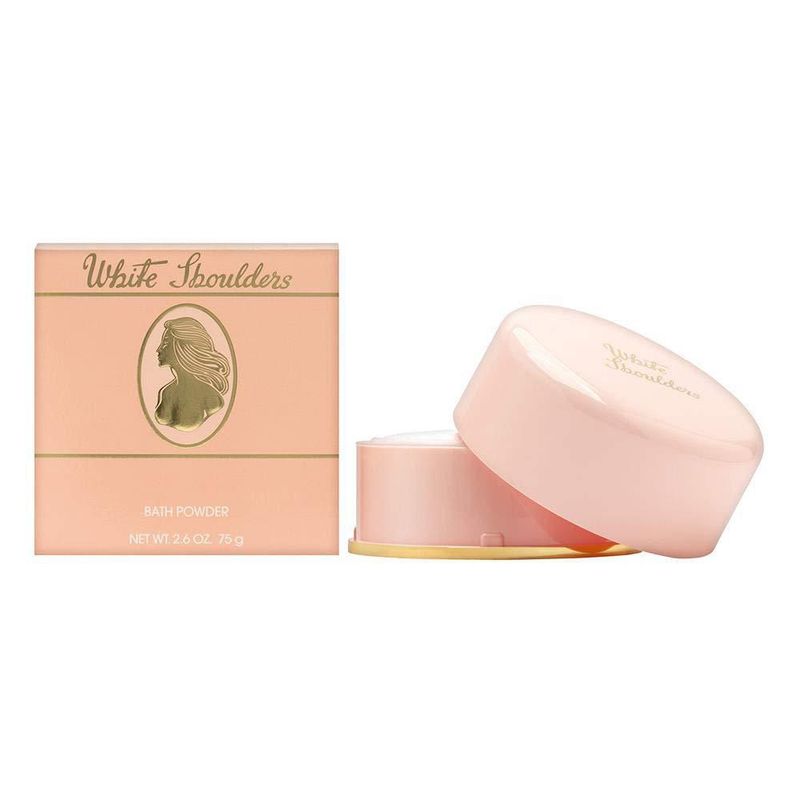 Polvo de baño Evyan 75 g para mujer – White Shoulders