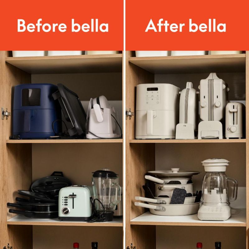 Set de utensilios de cocina BELLA 8 piezas cerámico negro no tóxico
