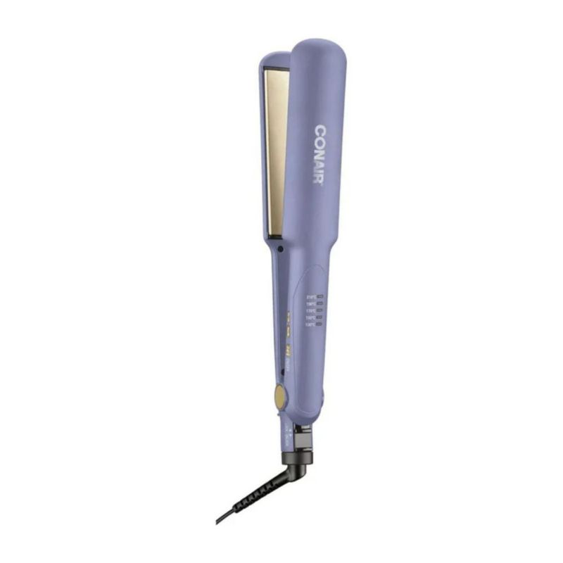 Plancha Alaciadora Conair Doble Cerámica Morada CS222RES