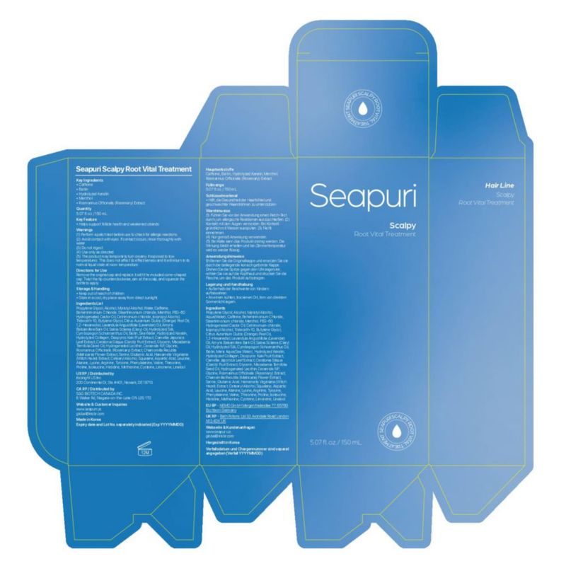 Acondicionador Seapuri Scalpy Root Vital 150 ml