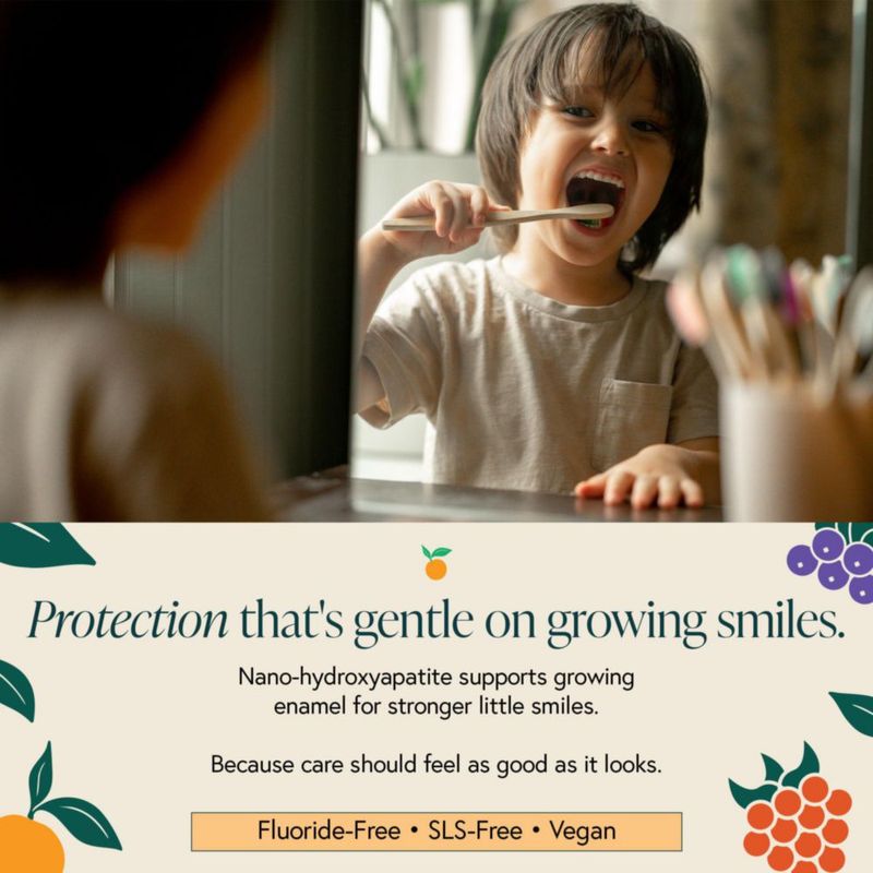 Pasta de dientes para niños DAYLY 2 unidades nano hidroxiapatita