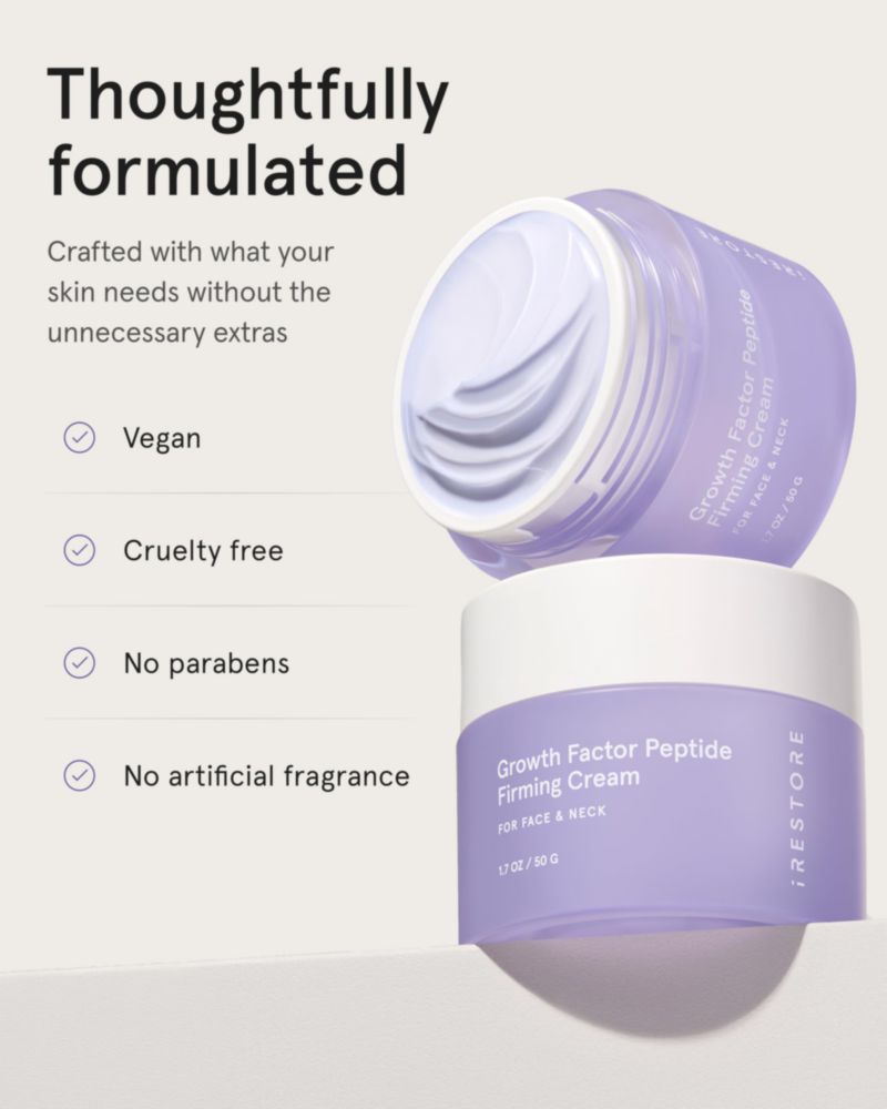 Crema hidratante reafirmante iRestore 50 g para cara y cuello
