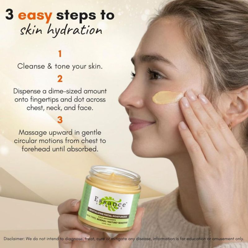 Crema Hidratante Facial Essance 120 ml Espino Amarillo