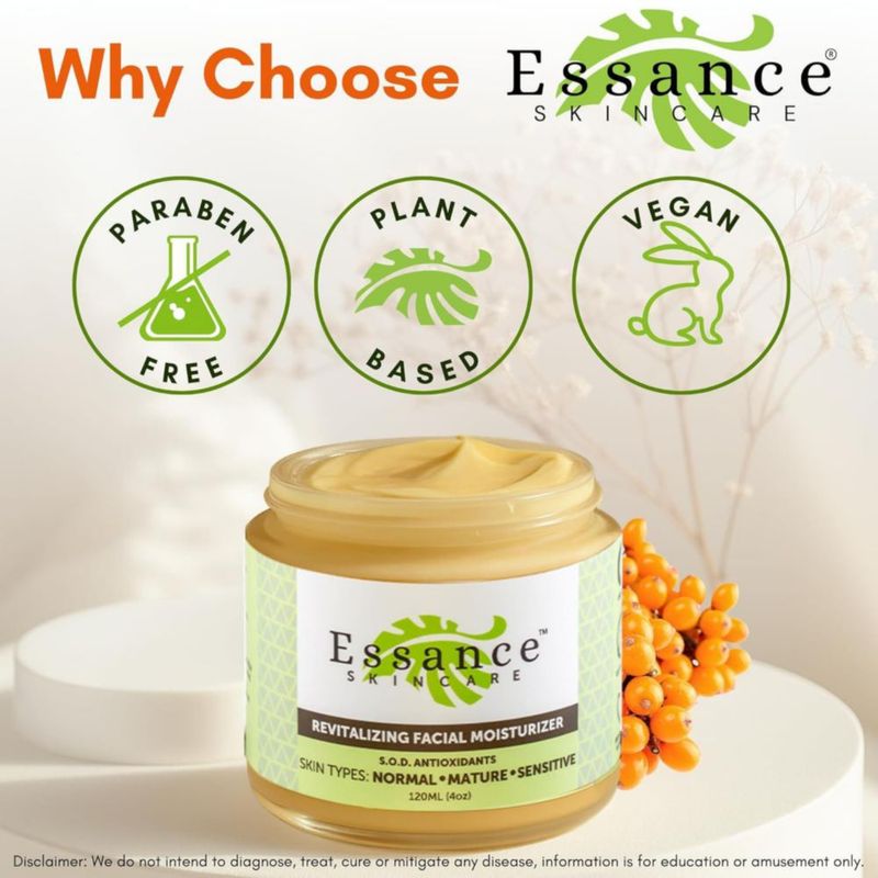 Crema Hidratante Facial Essance 120 ml Espino Amarillo