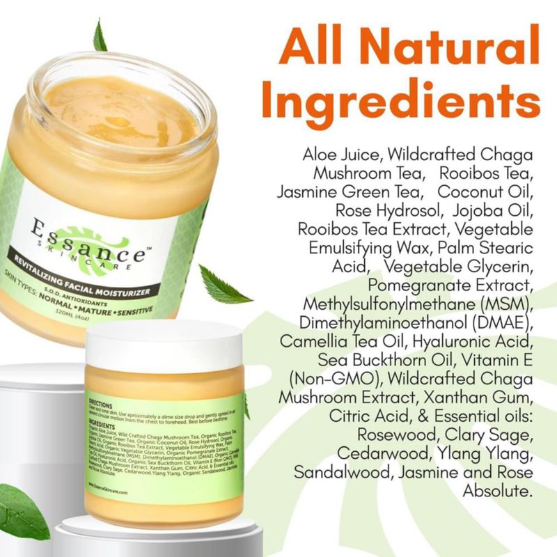 Crema Hidratante Facial Essance 120 ml Espino Amarillo