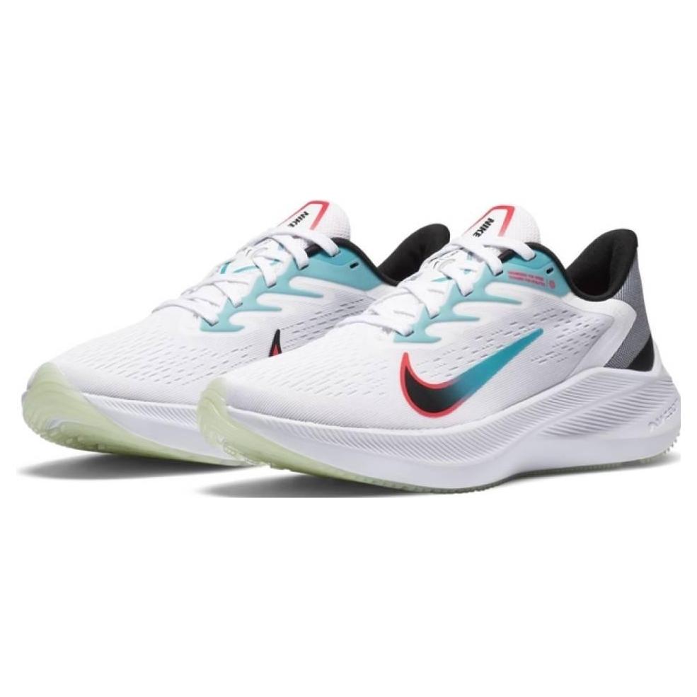 Tenis Nike Air Zoom Winflo 7 Mujer Deportivo Blanco - Quien tiene el mejor  precio? - Nau