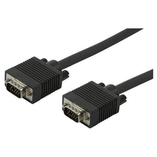 Cable para monitor SVGA HD 15 macho a HD 15 macho, 1.8m.