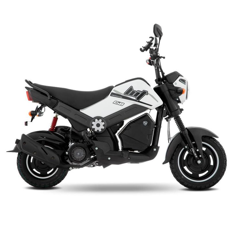 Motoneta Italika Bit 150 Blanca con Negro