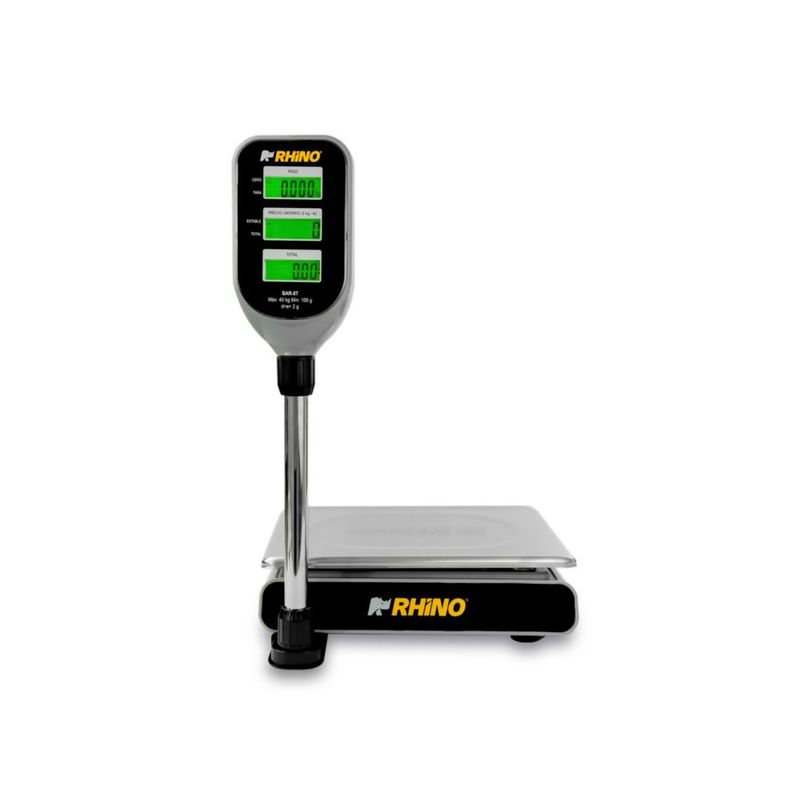Báscula Electrónica Multifunciones con Torreta RHINO BAR-8T 40 kg