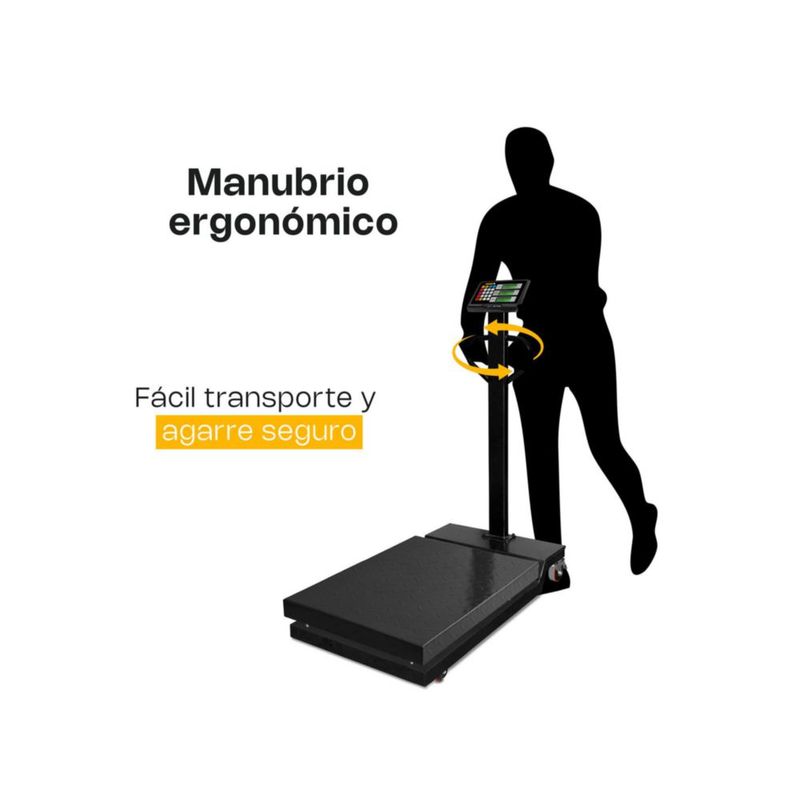 Báscula de Plataforma RHINO BAPCA-800 800 kg