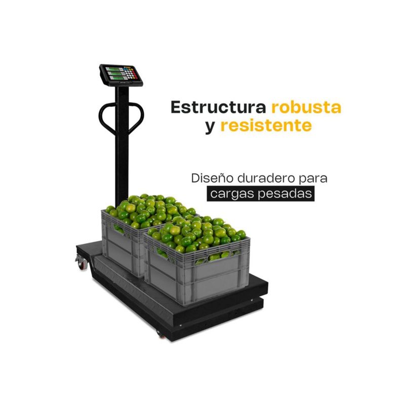 Báscula de Plataforma RHINO BAPCA-800 800 kg