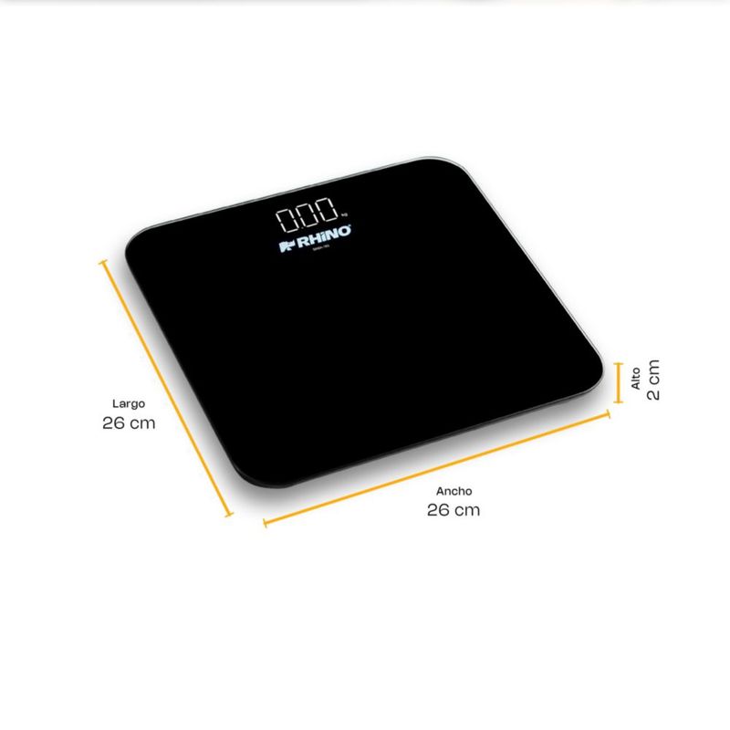 Báscula Digital Corporal RHINO BABA-180 Precisión 100 g