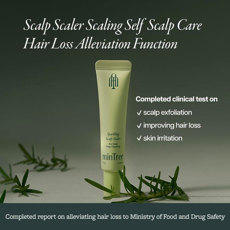 Exfoliante Espumoso para Cuero Cabelludo MINTREE 30 g