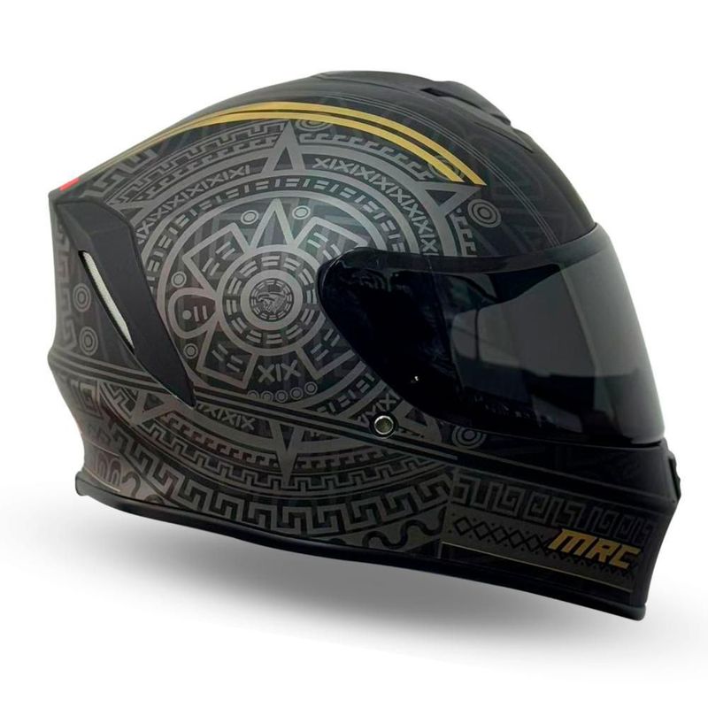 Casco Integral MRC Azteca Negro Mediano