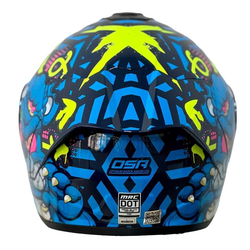 Casco Abatible Ted Azul Talla Extra Grande