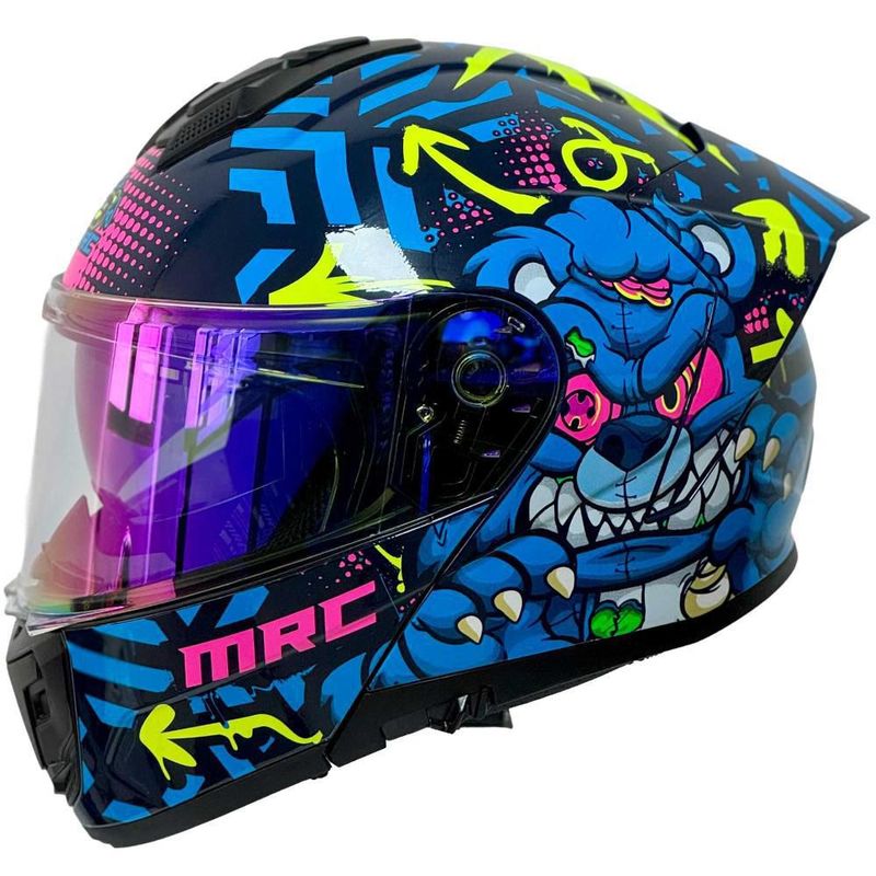 Casco Abatible Ted Azul Talla Extra Grande