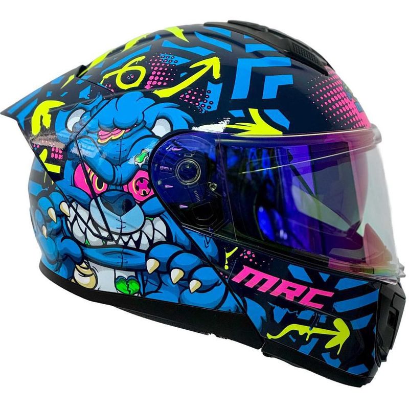 Casco Abatible Ted Azul Talla Extra Grande