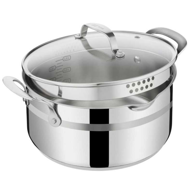 Juego de Utensilios de Cocina T-Fal 10 Piezas Acero Inoxidable