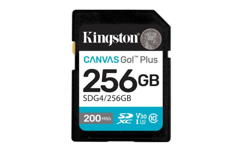 Tarjeta SD Kingston 256 GB 200 MB/s Clase 10 UHS‑I V30