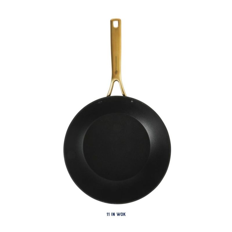 Wok Oster Platinum 28 cm Negro Mate Antiadherente