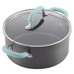 Juego de utensilios de cocina Rachael Ray de aluminio anodizado duro de 11 piezas