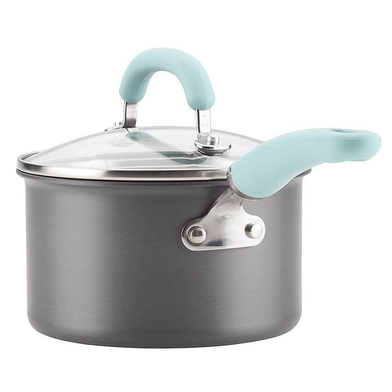 Juego de utensilios de cocina Rachael Ray de aluminio anodizado duro de 11 piezas