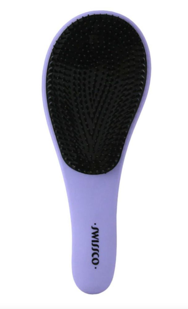 Cepillo Desenredante Swissco Soft Touch Morado