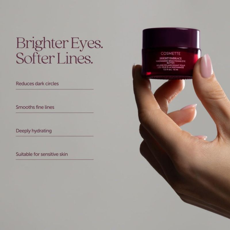 Tratamiento para el contorno de ojos Cosmette Skincare 15 ml con niacinamida