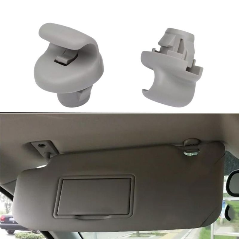 Clip para visera solar Femory 2 piezas Nissan 350Z Frontier y Versa