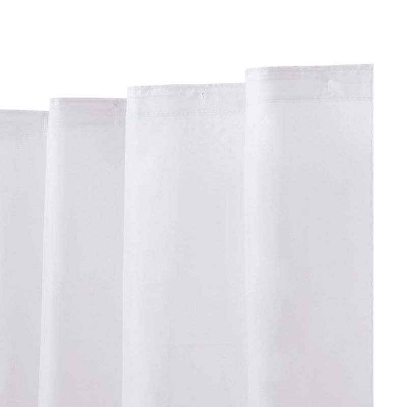 Cortina de ducha Kenney KN61253 repelente al agua 180 x 183 cm color blanco