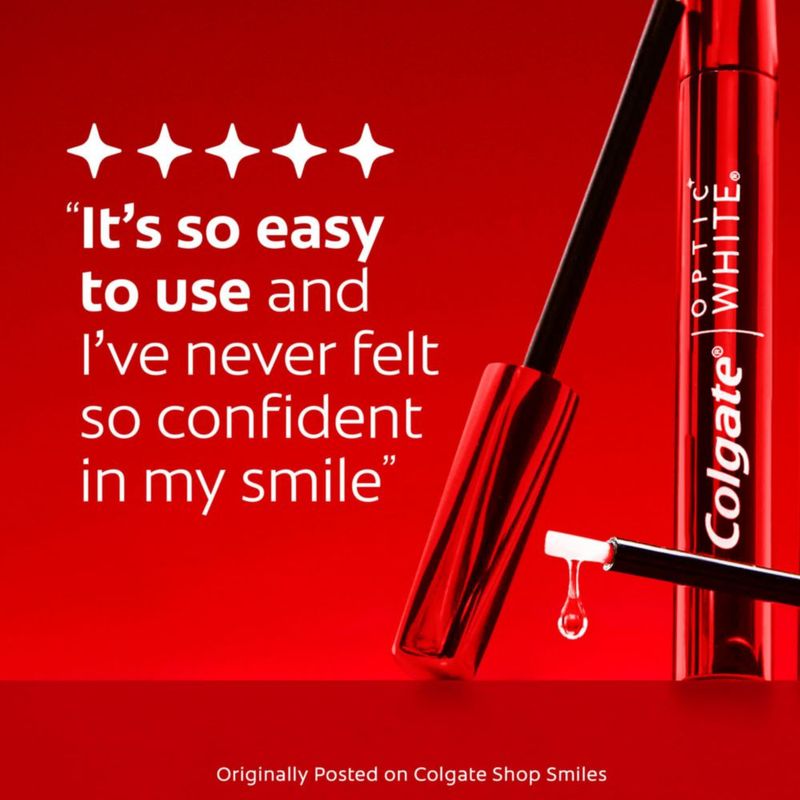 Blanqueador Dental Colgate Optic White Overnight 2 Unidades
