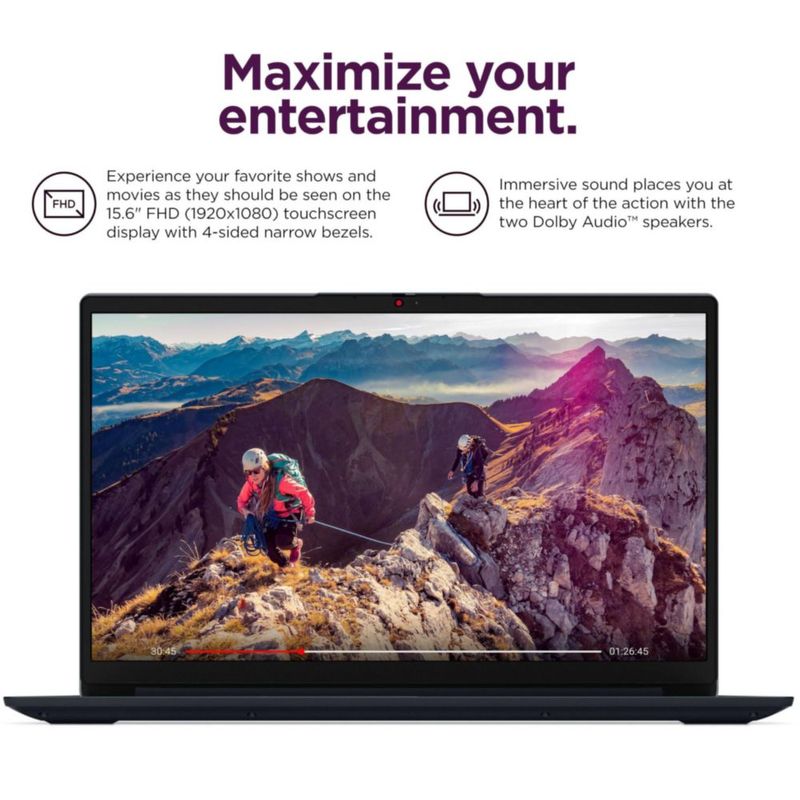 Laptop Lenovo i5-1335U 156" con pantalla táctil 16 GB 512 GB SSD