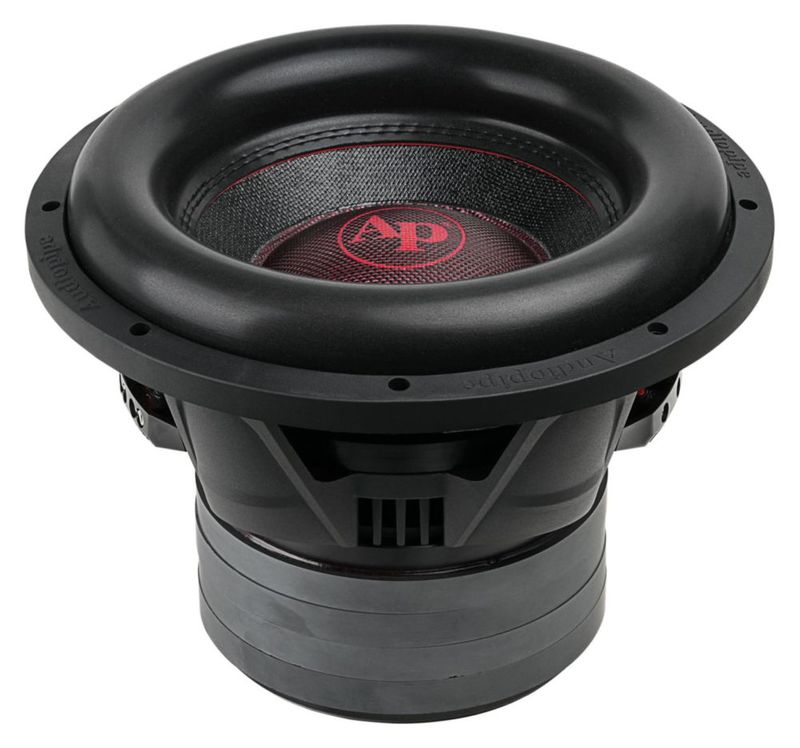 Subwoofer Audiopipe 30 cm 2200 W 4 Ω Apilado Cuádruple