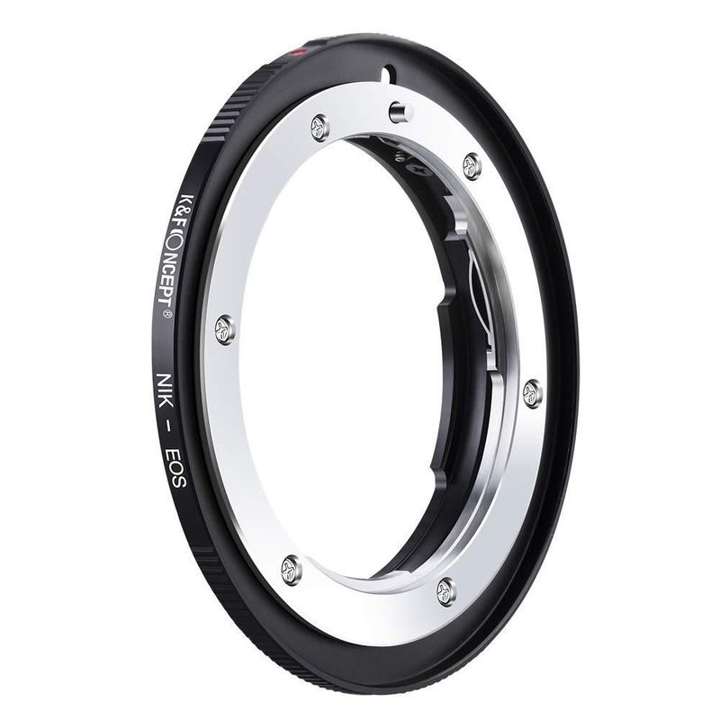 Adaptador de objetivo K&F CONCEPT NIK a EOS (enfoque manual)