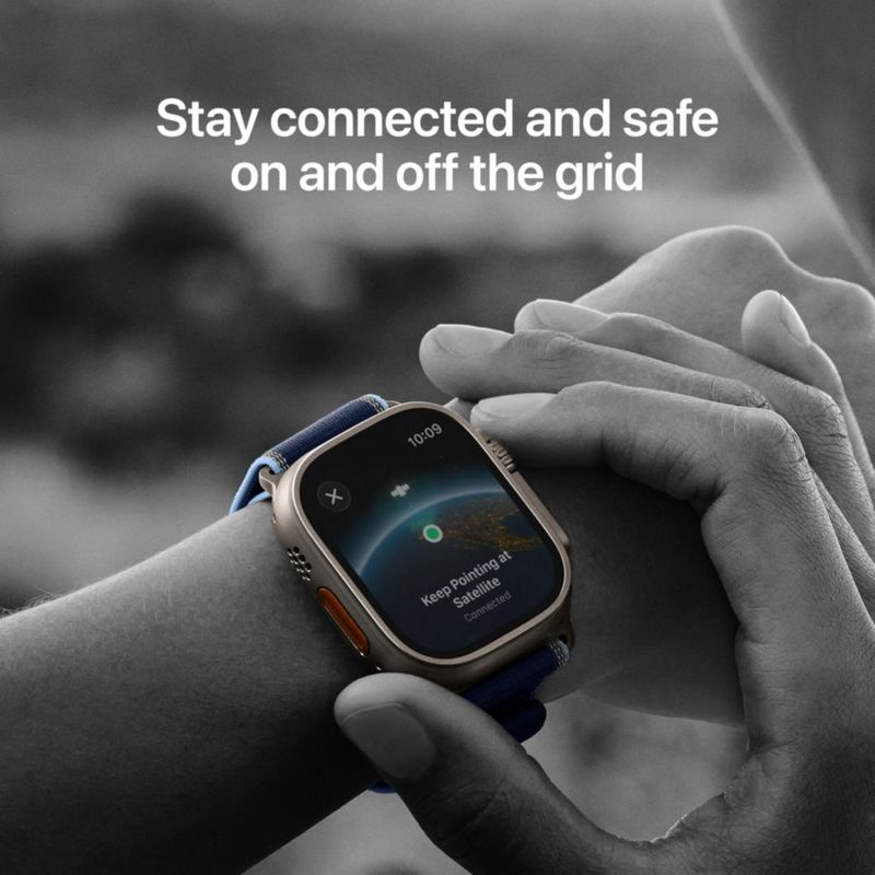 Smartwatch Apple Watch Ultra 3 49 mm GPS Celular Titanio