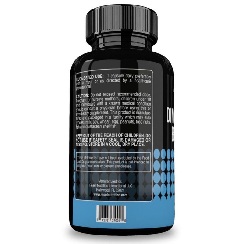Reset Nutrition Dim Healthy Equilibrio Hormonal 60 Cáps Sabor Sin sabor